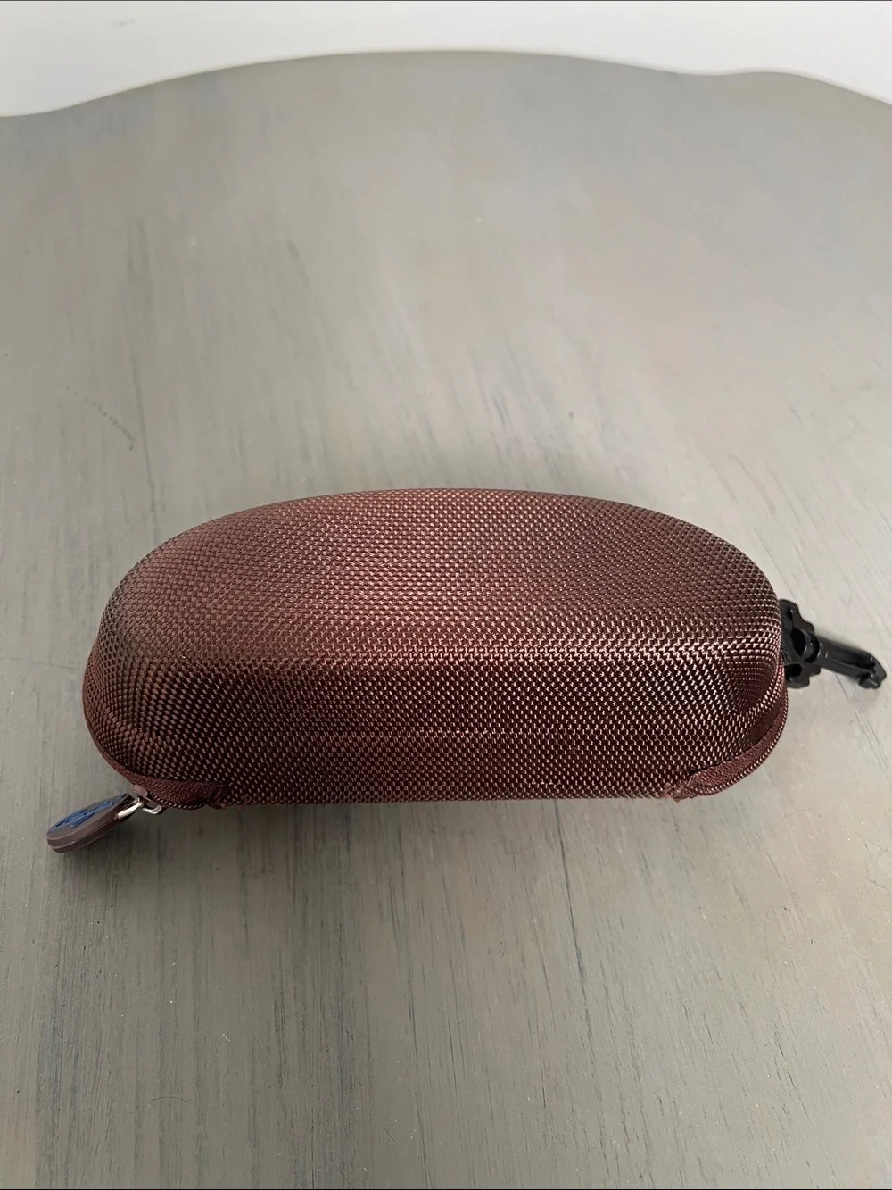 Maui Jim Brown Textured Hard Sunglasses Case